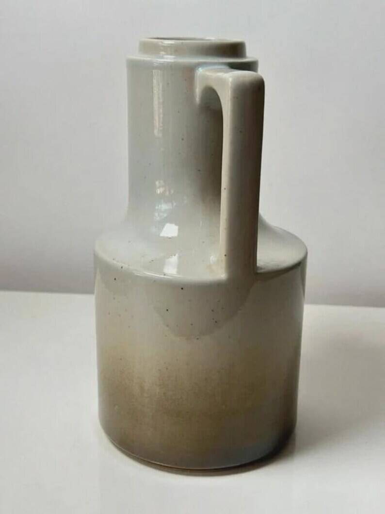 Vintage stoneware coffee pot / jug from Brenne – Grand Feu model, 1970s