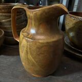 Quimper stoneware vase pitcher