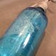 Former little siphon of bistro seltz water deco vintage blue bar Isère