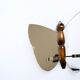 butterfly mirror photophore butterfly wall candlestick 18x15cm