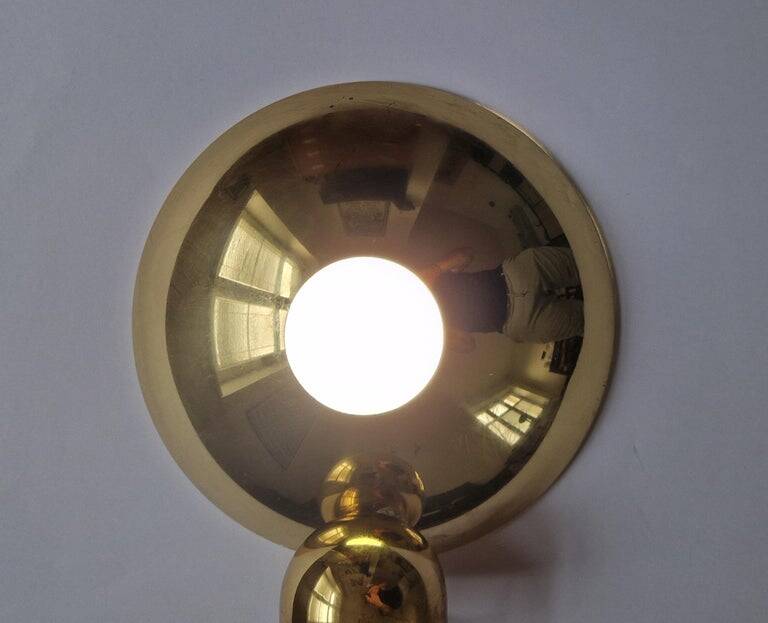 Set of Three Midcentury Wall Lamps Hustadt Leuchten, Germany, 1970s