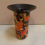 Vintage vase Rosenthal porcelaine noire
