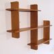Etagere vintage scandinave en bois 1960