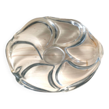 Large Vannes crystal dish