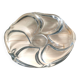 Large Vannes crystal dish