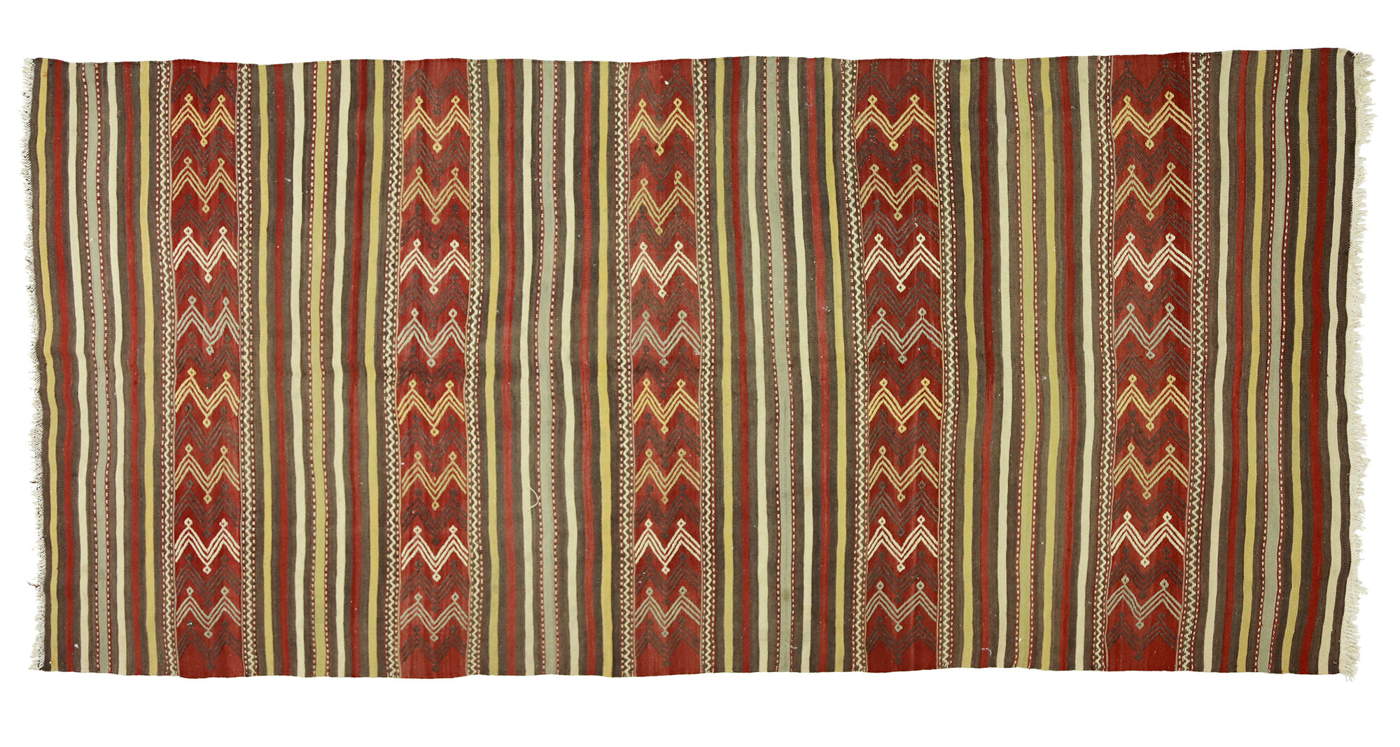 Anatolian handmade kilim rug 300 cm x 150 cm