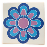 Villeroy & Boch trivet 1970 - blue flower