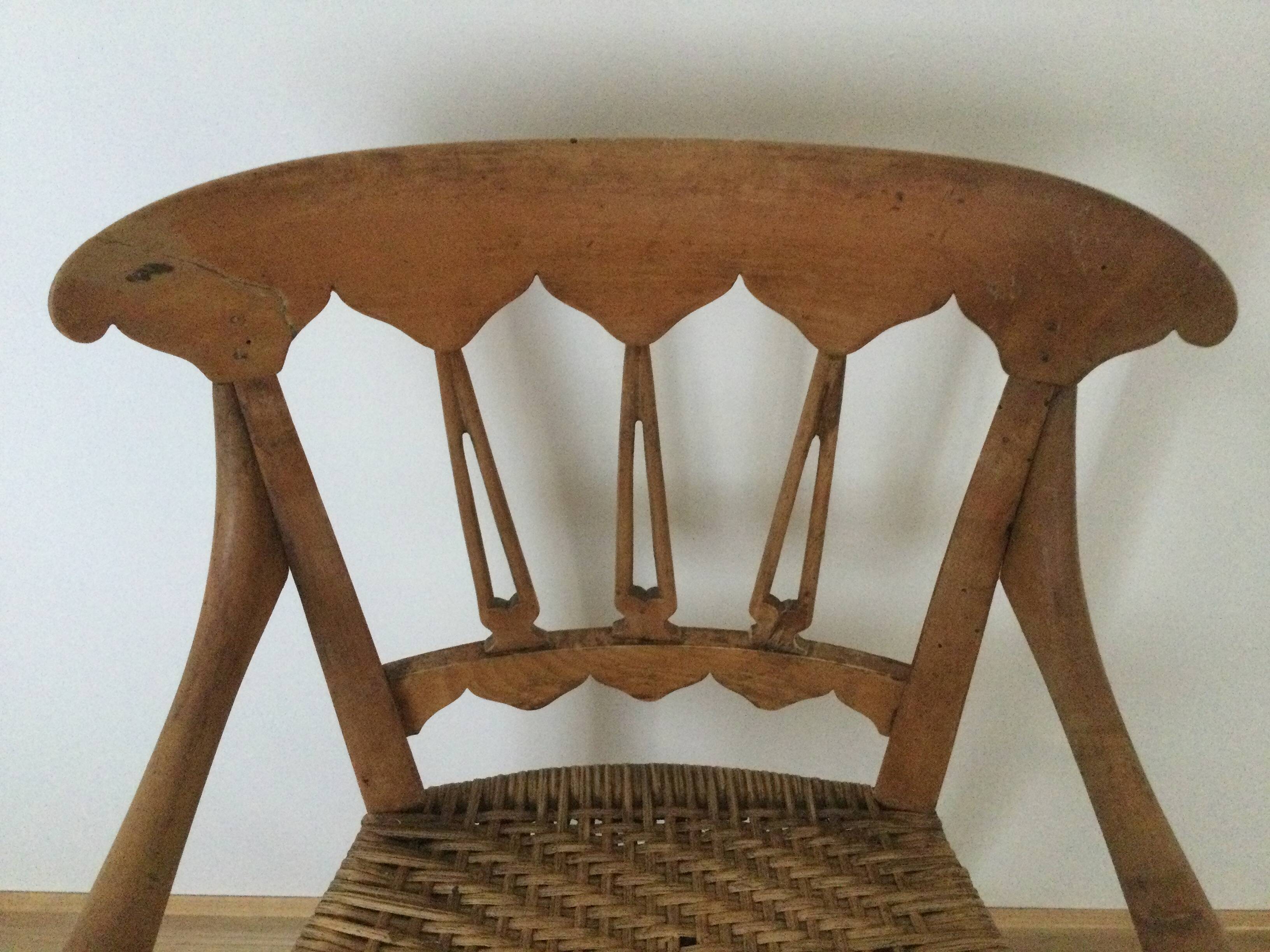 Antique high chair