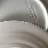 6 blue-spotted dessert plates