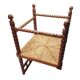 Corner armchair turned oak sitting mulched 50s
