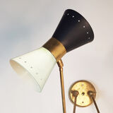 Italian sconces articulated wall diabolo 50s