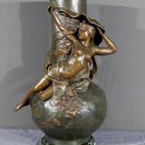 Pair of Regulate Vases, signed L. Moreau – Late 19th century