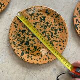 Terracotta dessert plates