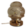 Gold table lamp in Art Deco glasswork