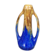 Vase in flamed & iridescent sandstone by G. Méténier