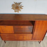 Scandinavian secretary of the 70s in teak