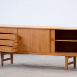 Vintage Scandinavian sideboard in blond oak 1960