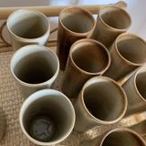 Vintage stoneware orangeade set by Michel Woop