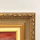 Still life painting with bouquet