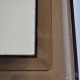 Vintage mirror gilac rectangular, 70s, 60 x 40 cm