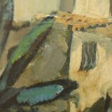 "Motif of the Southern Village" by Bertil Wahlberg