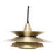 Vintage Danish lamp in brass, 1970's