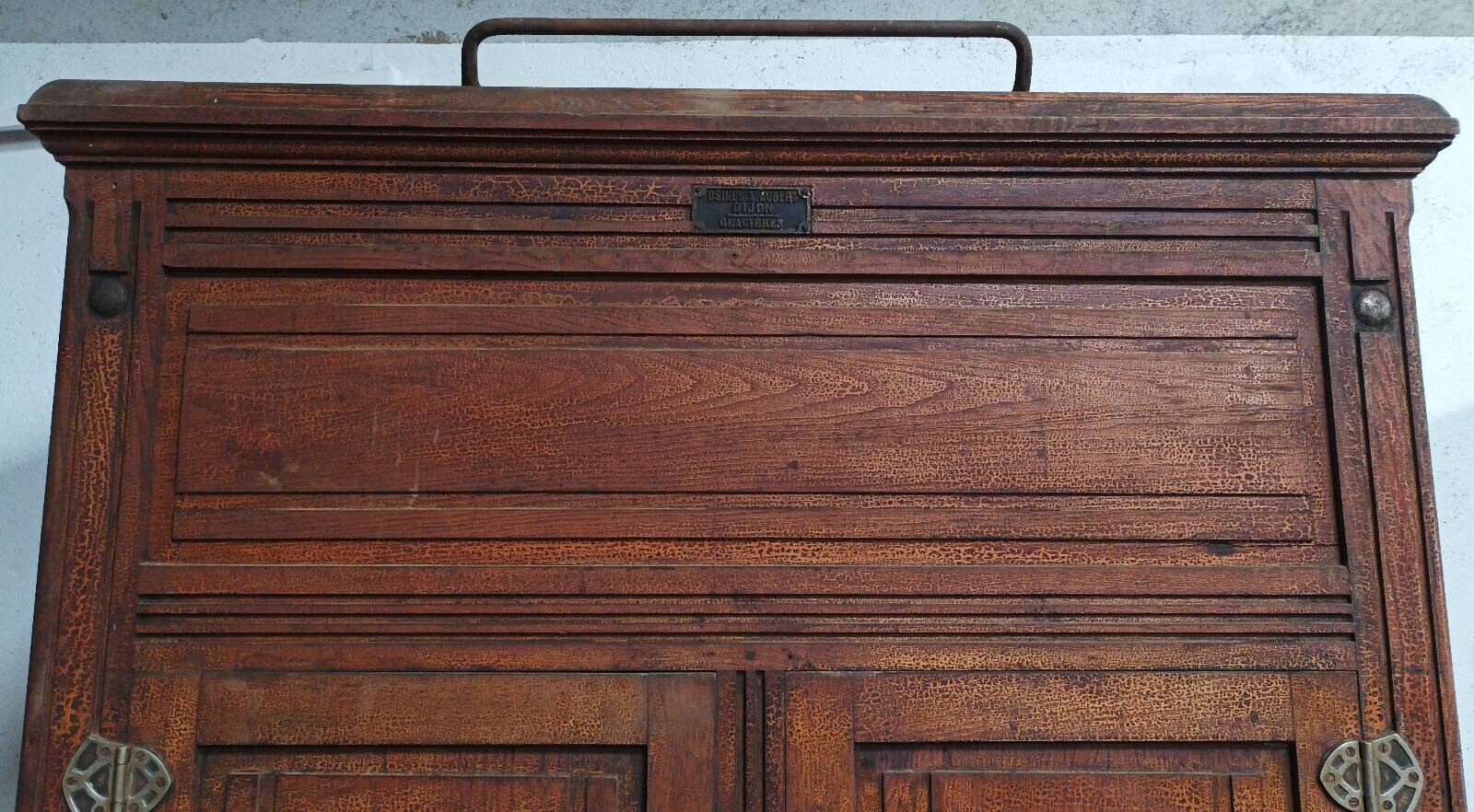 Butcher's cooler xavier aubert dijon professional furniture in solid oak