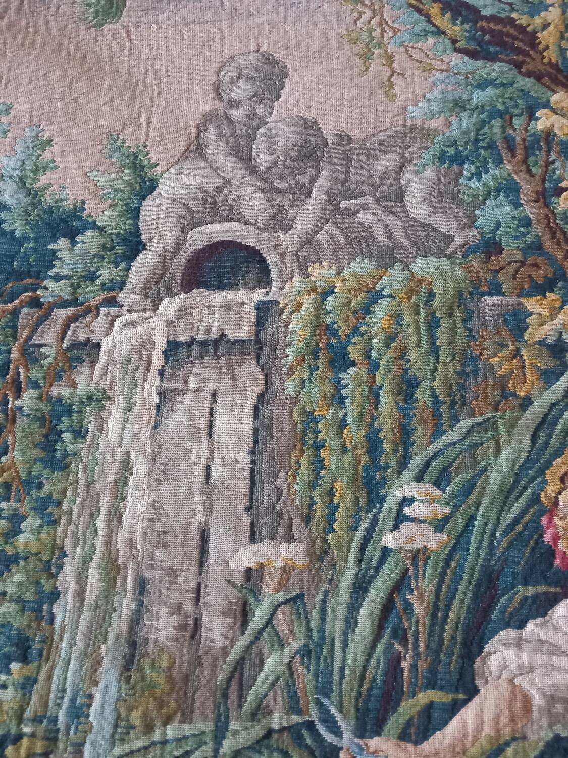 French wall tapestry Jacquard - La Filandiere