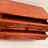 Maugrion rattan chest of drawers from the 60s/70s