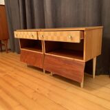 Pair of bedside tables, 1960s