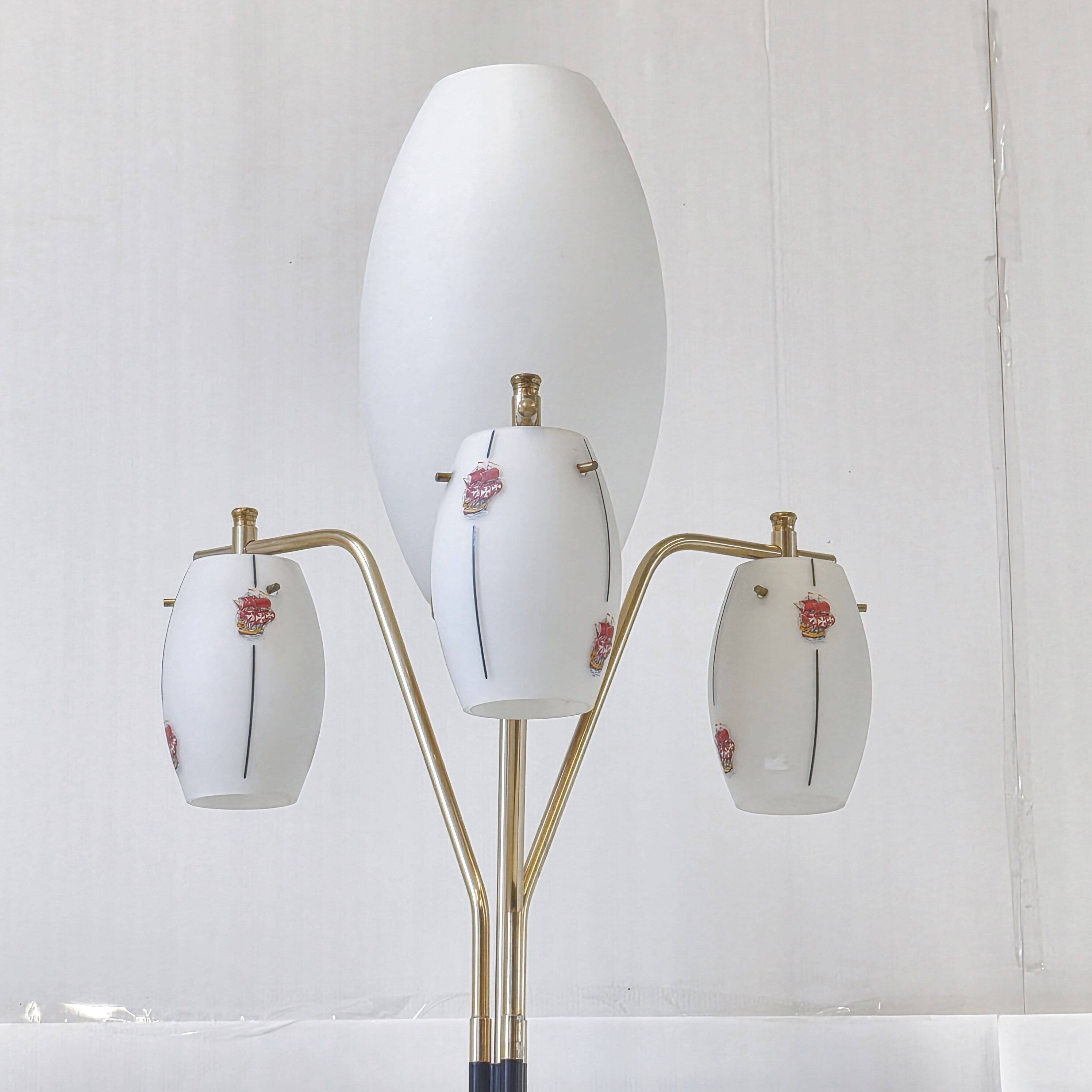 Arlus 1950s vintage floor lamp