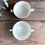 2 vintage Boch La Louvière Kéramis bowls