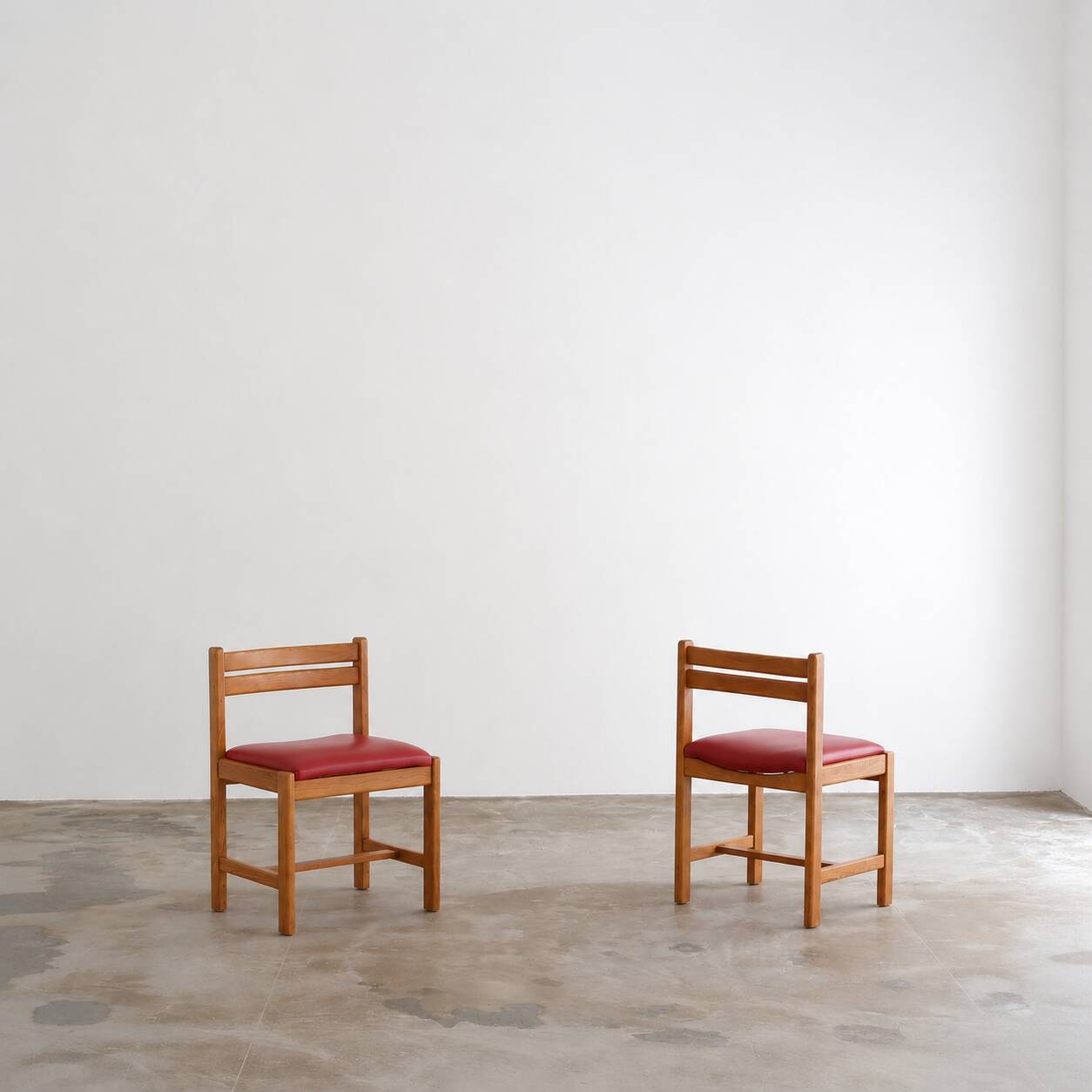 Set of 6 "Asserbo" dining chairs in pine by Borge Mogensen for Karl Anderson & Söner