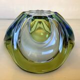 Murano two-tone cut pocket tray