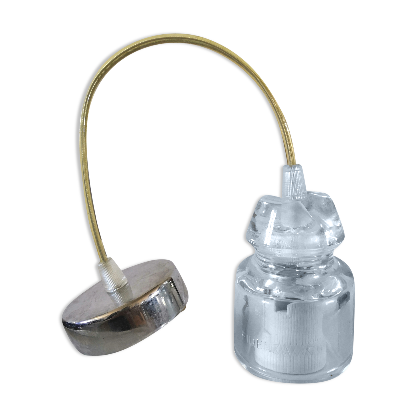 Indarte Italy pendant lamp with Fidenza glass