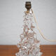 Lampe cristal vintage, pied de lampe, lampe de chevet, lampe à poser cristal schneider,60's