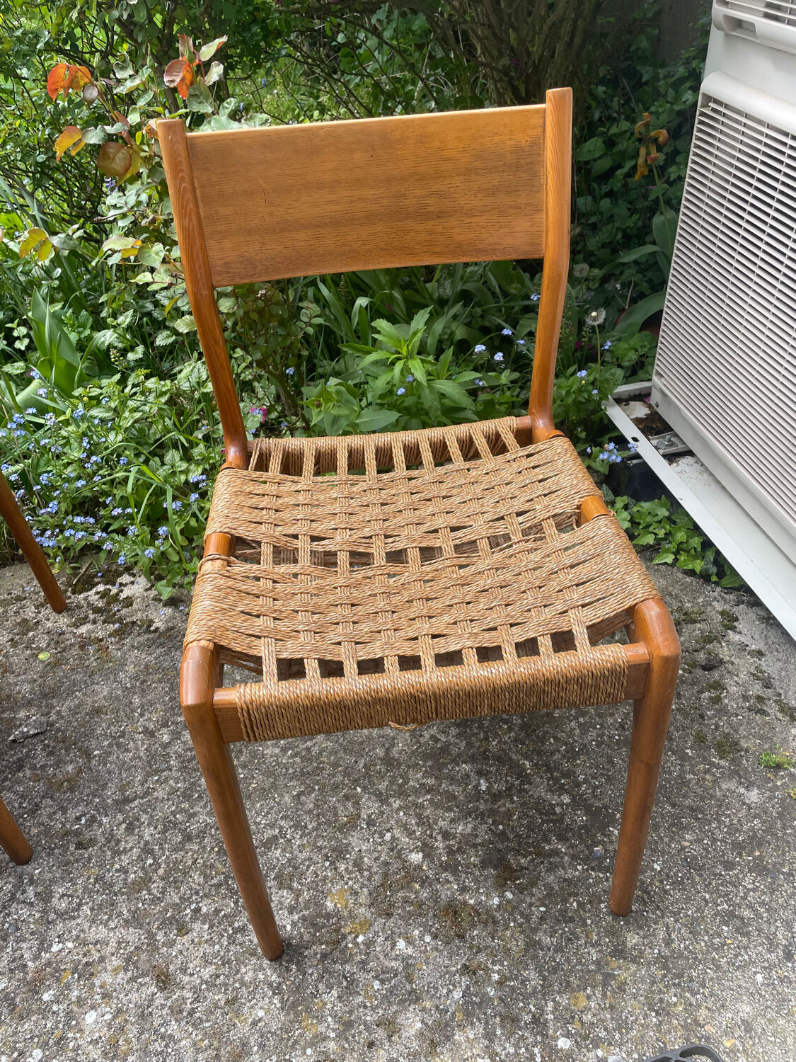 Set of 6 chairs signed GESSEF "Havana"