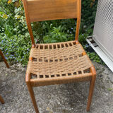 Set of 6 chairs signed GESSEF "Havana"