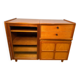 Mid-Century Retro Vintage Teak Record & Music Cabinet by Parker Knoll 1970