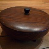 Metal candy maker imitation wood, vintage 60s