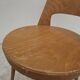 Baumann chair, "Mondor" model, vintage bistro, 1950s