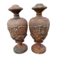 Pair of Cast Iron Fire Pots 1900: Charleville - Mézières
