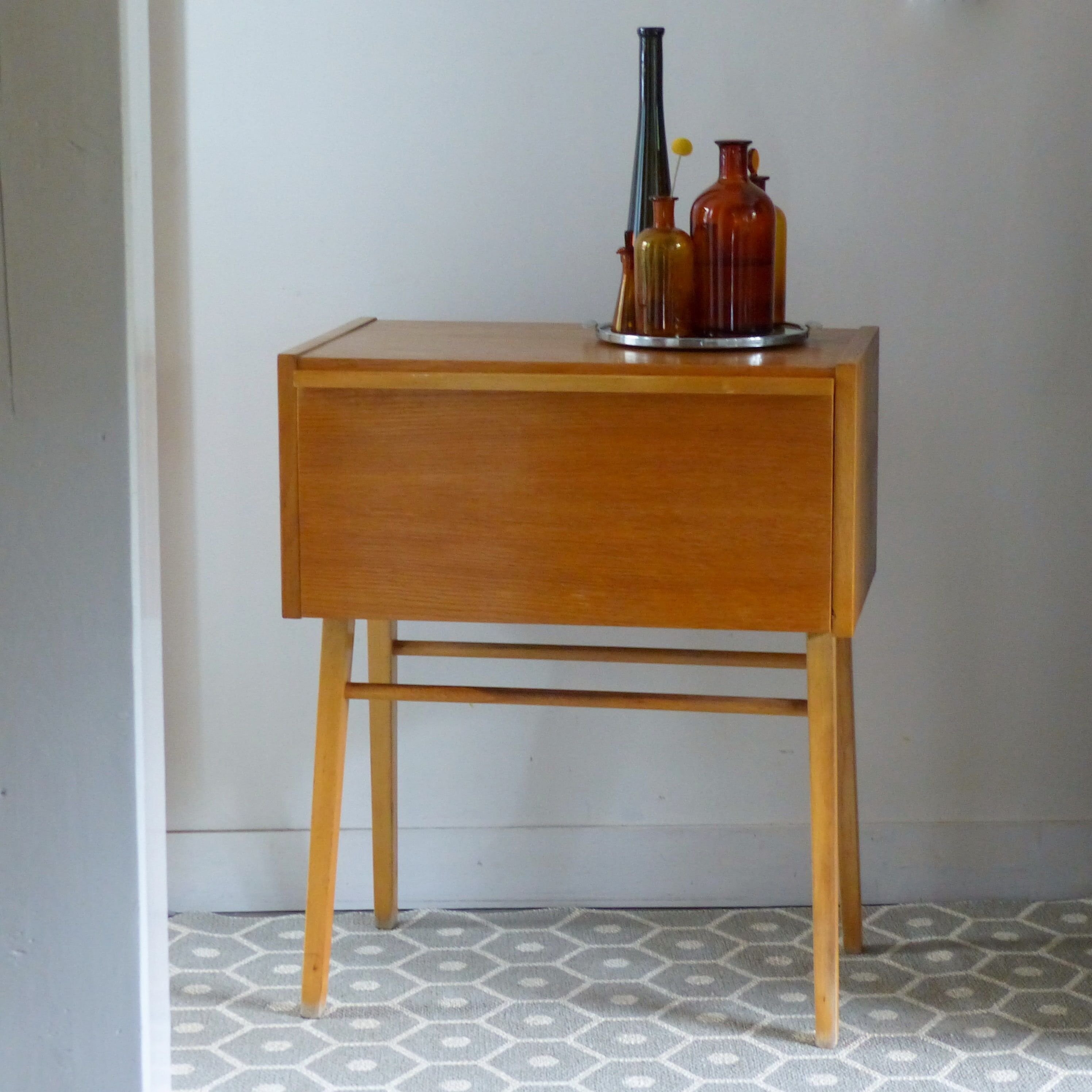 Furniture storage a flip-top box