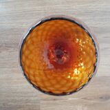 Amber glass cup