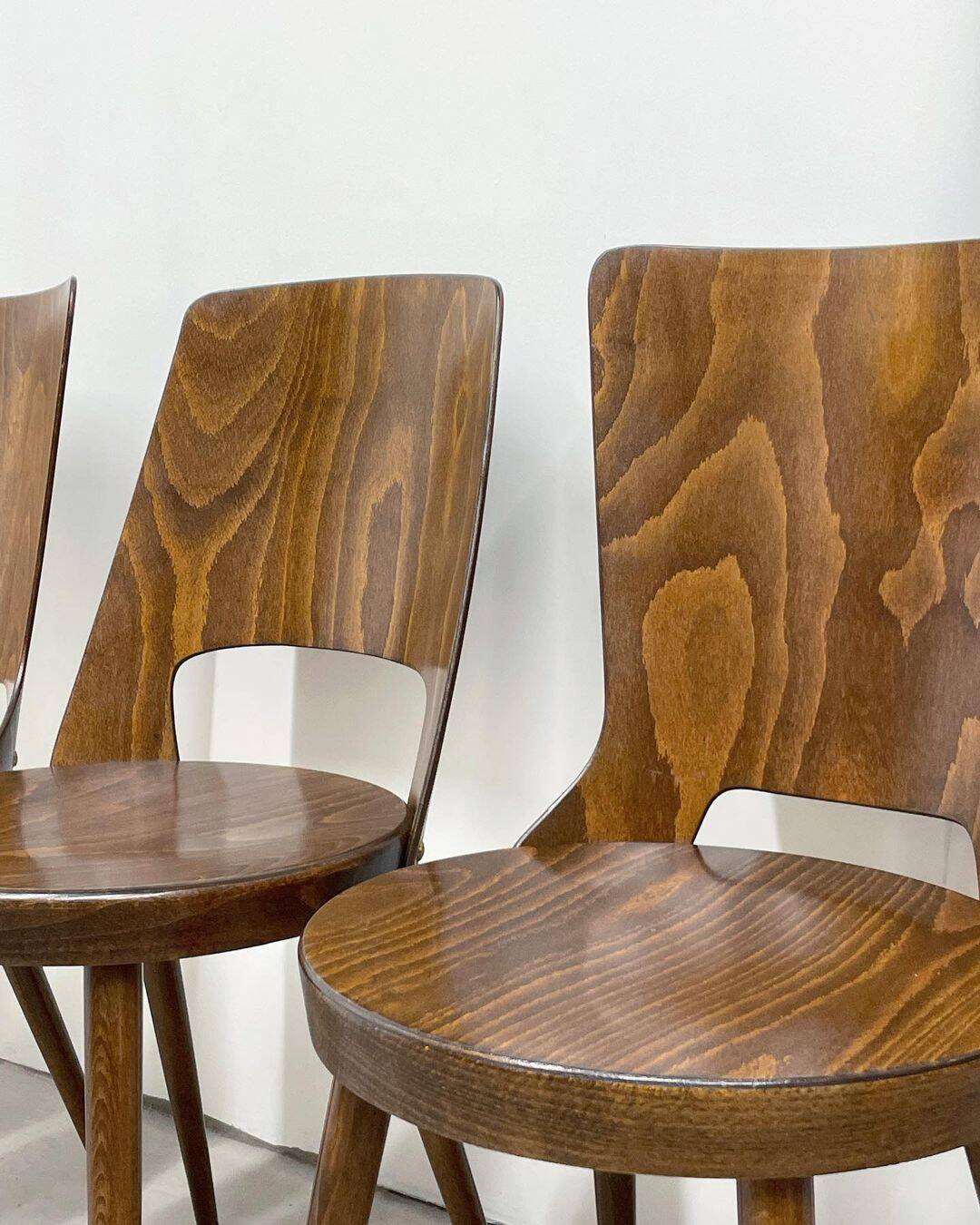 4 Baumann Mondor and Dove chairs