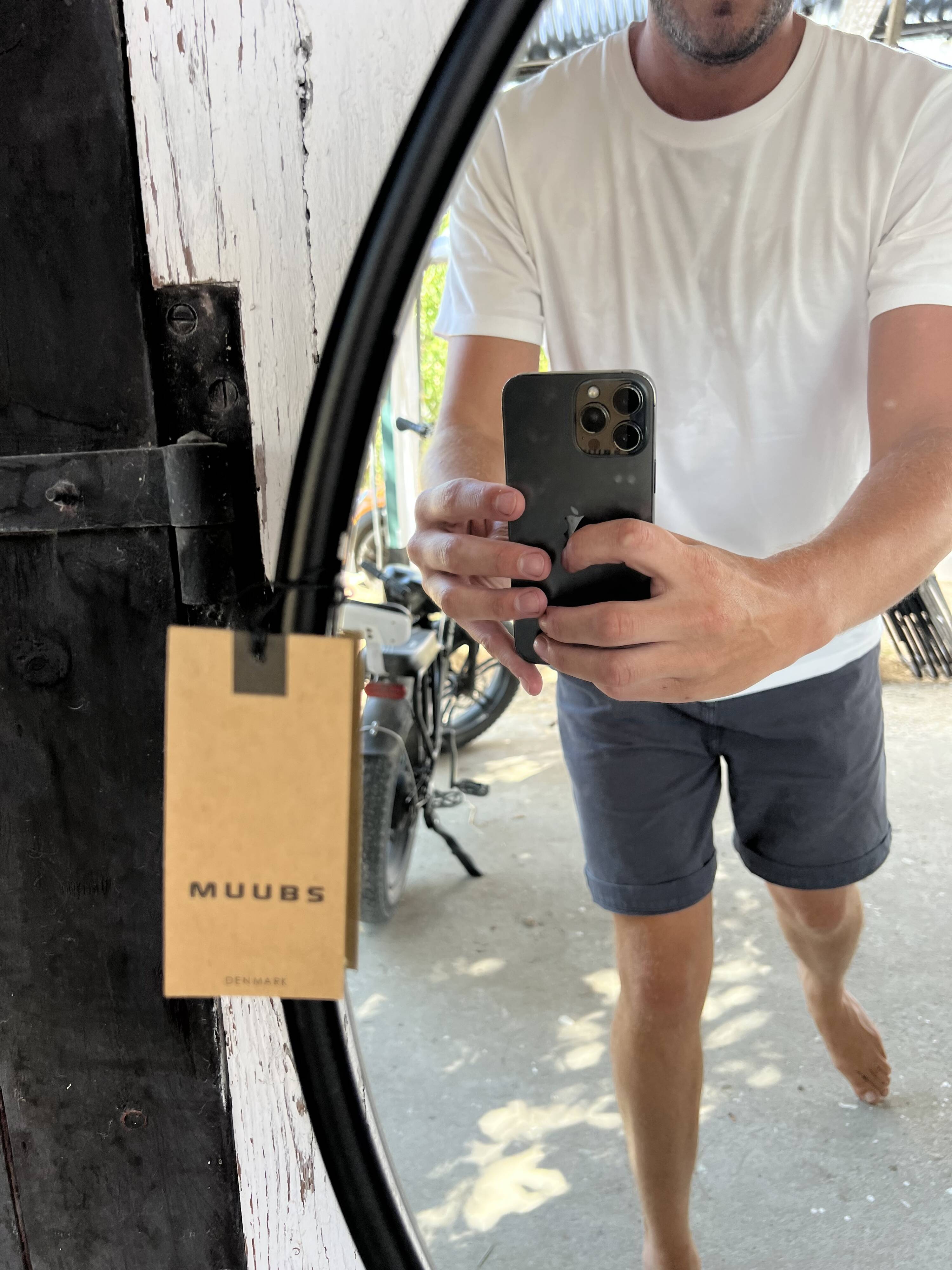 Miroir rond noir - Muubs