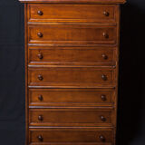 Solid wood semainier