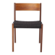 Vintage Poul Cadovius Chair “Pia” for Cado, Danish Teak Chair 1960s, Black