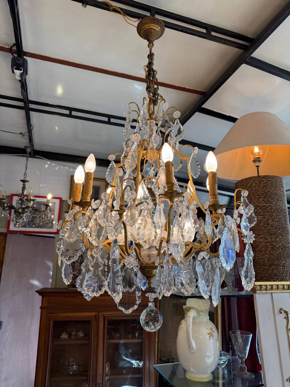 Baccarat 12-light chandelier