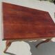 Writing table Louis XV , era Restoration, in cherry